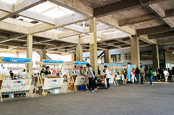 플리마켓 행사 전경